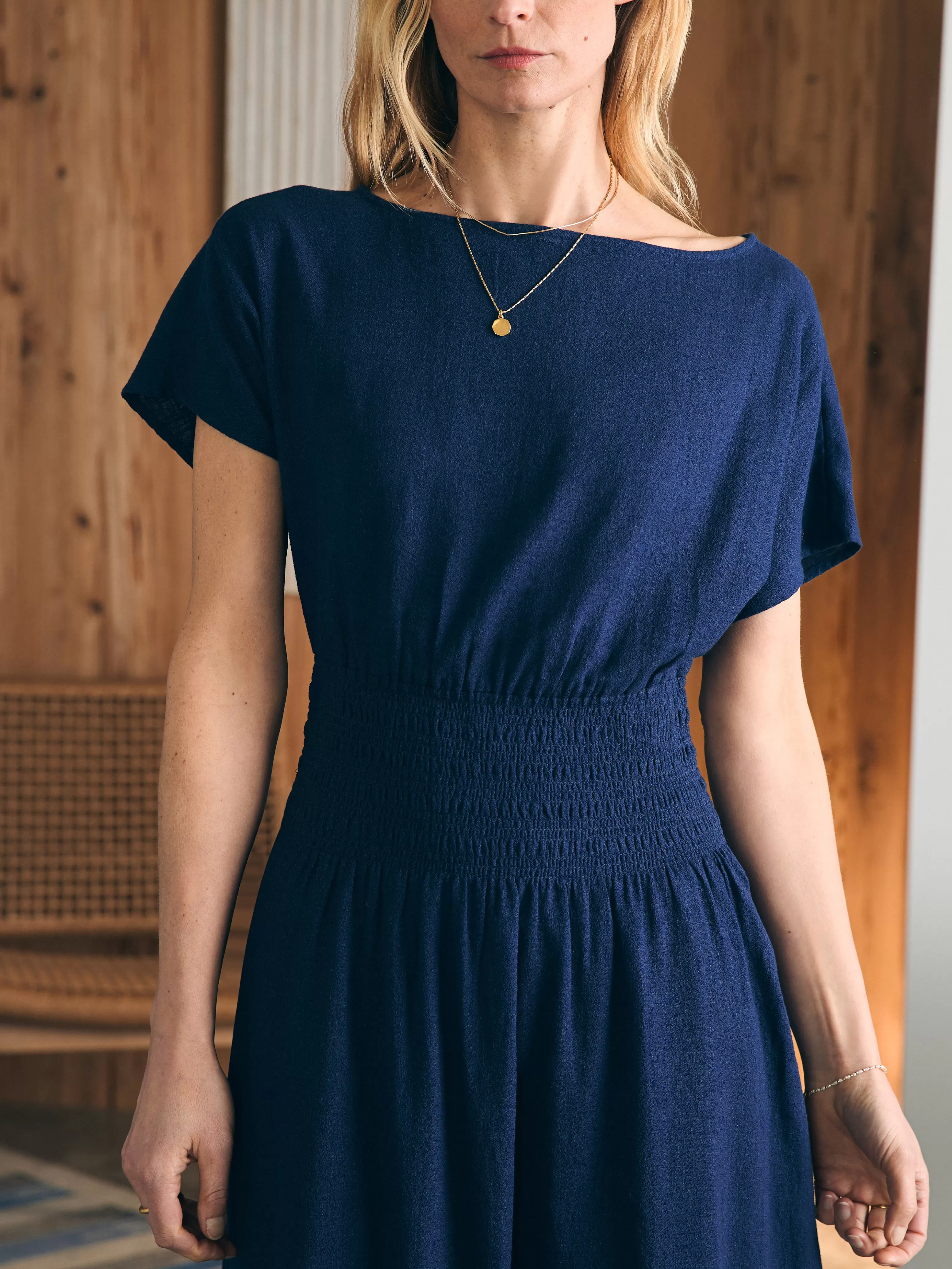 Coast To Coast Midi Dress - | Faherty Brand Hot