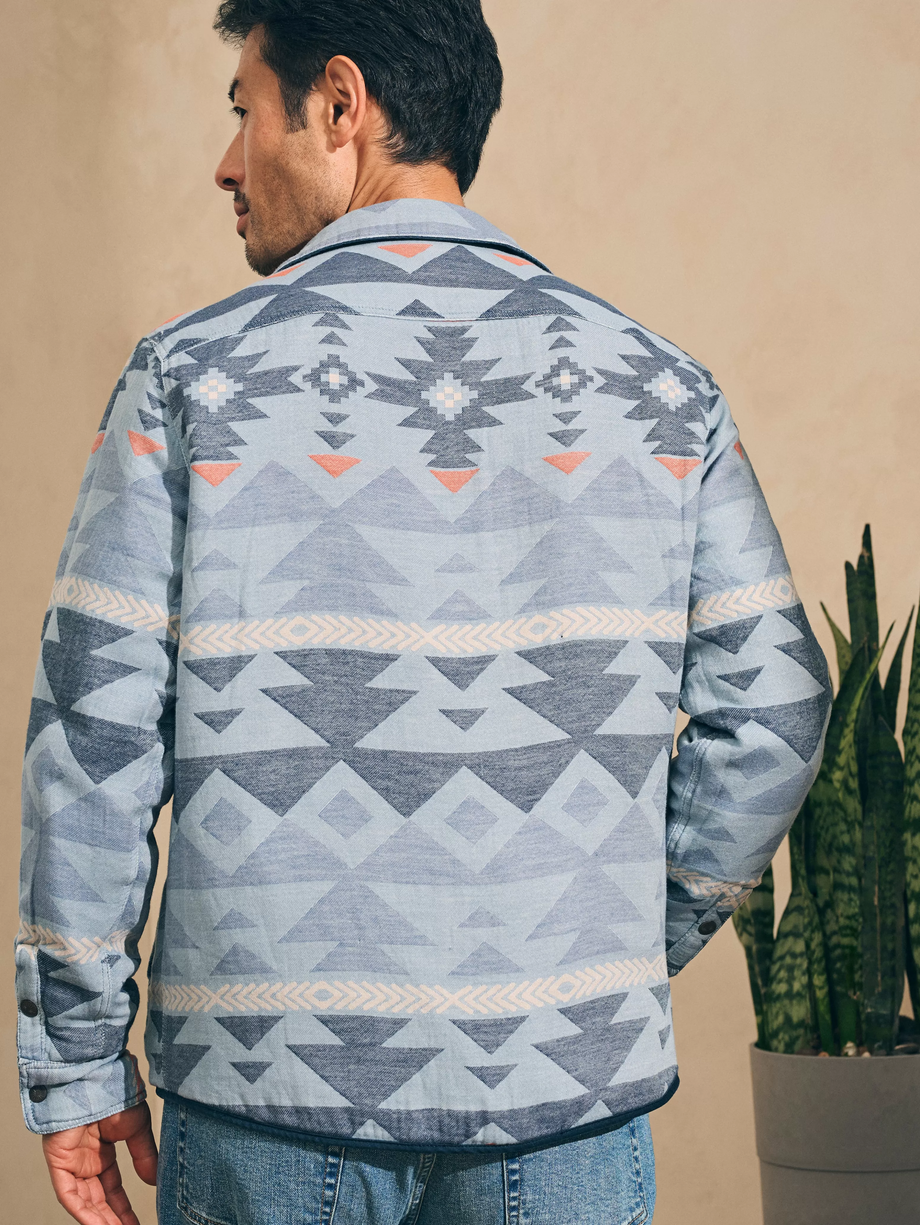 Doug Good Feather Reversible Bondi Jacket - | Faherty Brand Flash Sale