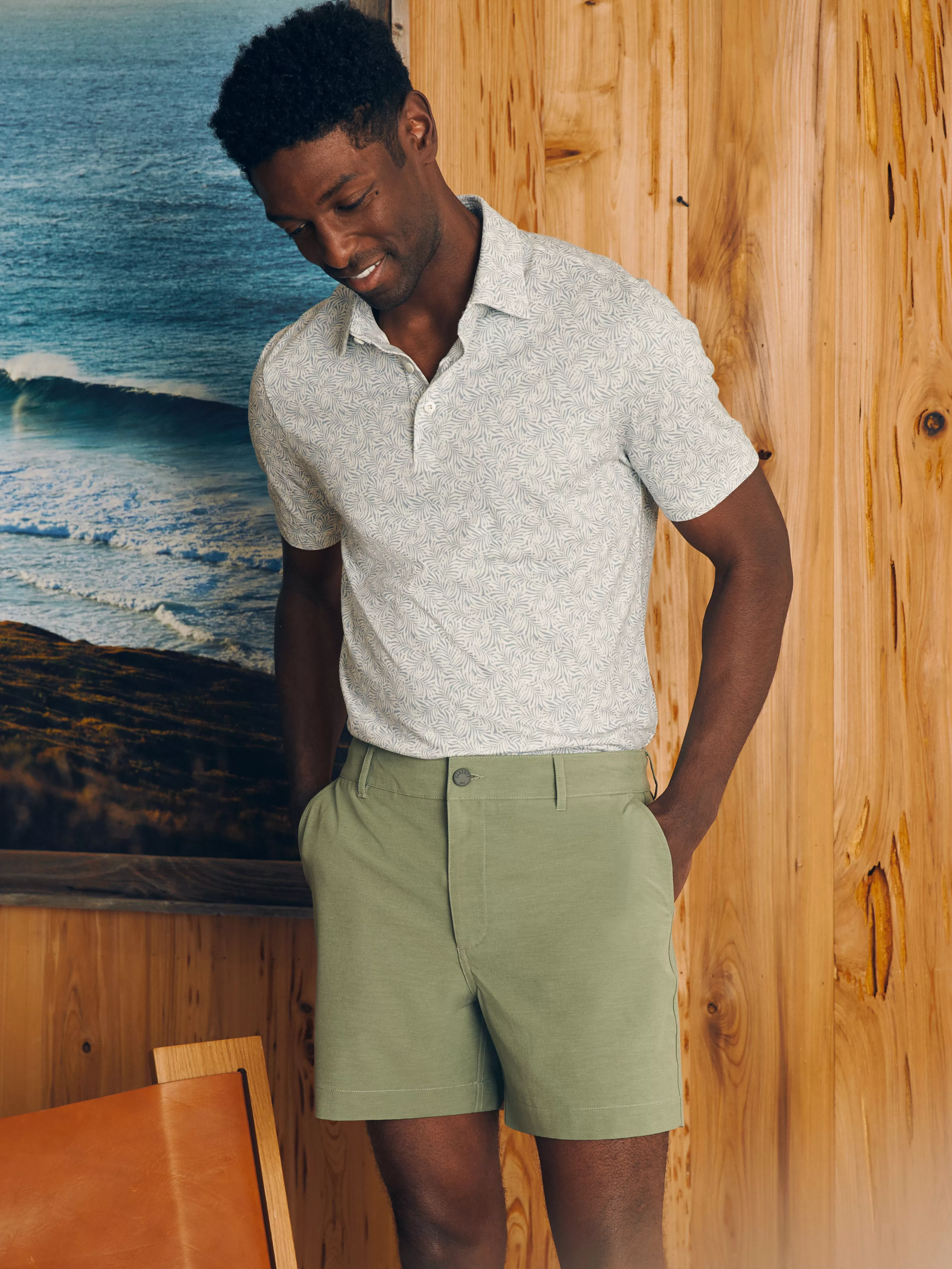 Movement™ Short-Sleeve Pique Polo Shirt - | Faherty Brand Cheap